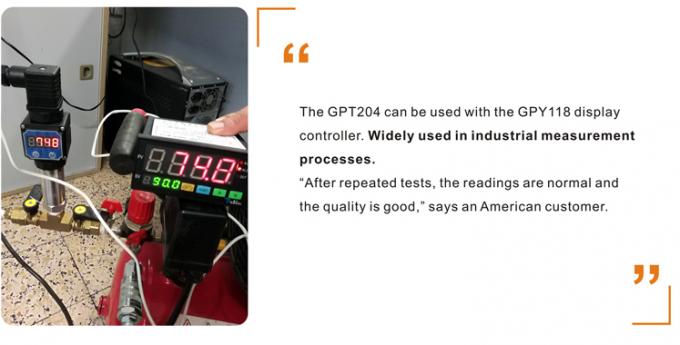 Σύνδεσμος 24VDC βιομηχανικός ψηφιακός μεταδότης υδραυλικής πίεσης για ακριβείς ενδείξεις 2