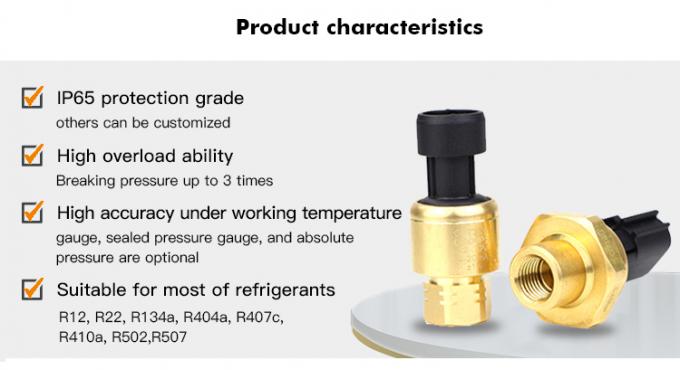 RPT233S 0~20MPa Packard Yazaki 1%FS Κηραμικός αισθητήρας πίεσης για σύστημα HAVC 1