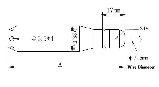 Προσαρμοσμένο σύστημα παρακολούθησης ανιχνευτή επιπέδου νερού Υποβρύχιος ελεγκτής αντλίας Αυτοματοποιημένος δείκτης αισθητήρα 5