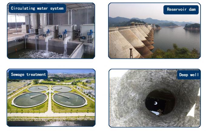 12V συνεχής υδροστατικός ανιχνευτής επιπέδου υγρού υπόγειου νερού αισθητήρας βάθους νερού 2